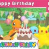 【ポケモン公式】Happy Birthday (ハッピーバースデー)－ポケモン Kids TV【英語のう